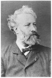 Portræt af Jules Verne (1828-1905) sidst i det 19. århundrede